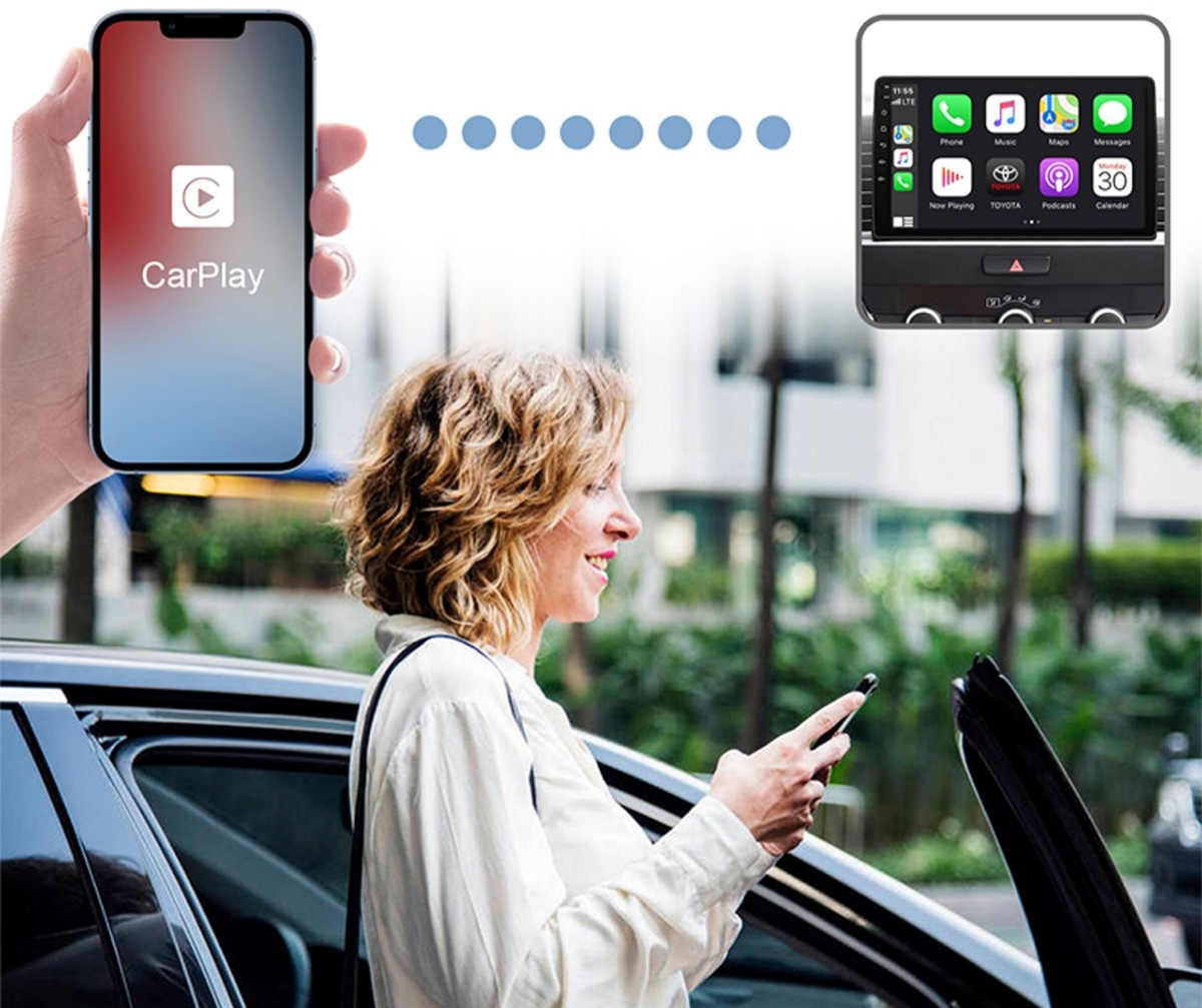 Wireless Upgrade: Transform your wired CarPlay into a wireless connection, allowing you to enjoy calls, messages, music, navigation, Siri, and more without the need to plug in your iPhone.
Plug and Play: The Apple CarPlay dongle is very easy to install. Simply plug the adapter into your car's USB port/Type C port, turn on Bluetooth and Wi-Fi on your iPhone, connect to the car's Bluetooth, and instantly upgrade your infotainment system to wireless Apple CarPlay with support for the latest iOS 18.
Wide Compatibility: It works with most wired CarPlay cars, and comes equipped with a USB to Type C Adapter for added convenience.
Multifunction Support: The CarPlay wireless adapter supports voice control, Siri, phone calls, GPS navigation, iTunes, music apps, and messages. You can also interact with it directly using the car's built-in display and controls, or using the Siri Eyes-Free feature. Make calls, listen to music, send and receive messages, and use navigation easily and securely., Wireless CarPlay Dongle for Apple Devic (Apple CarPlay Function Requires Apple CarPlay functionality) - Black