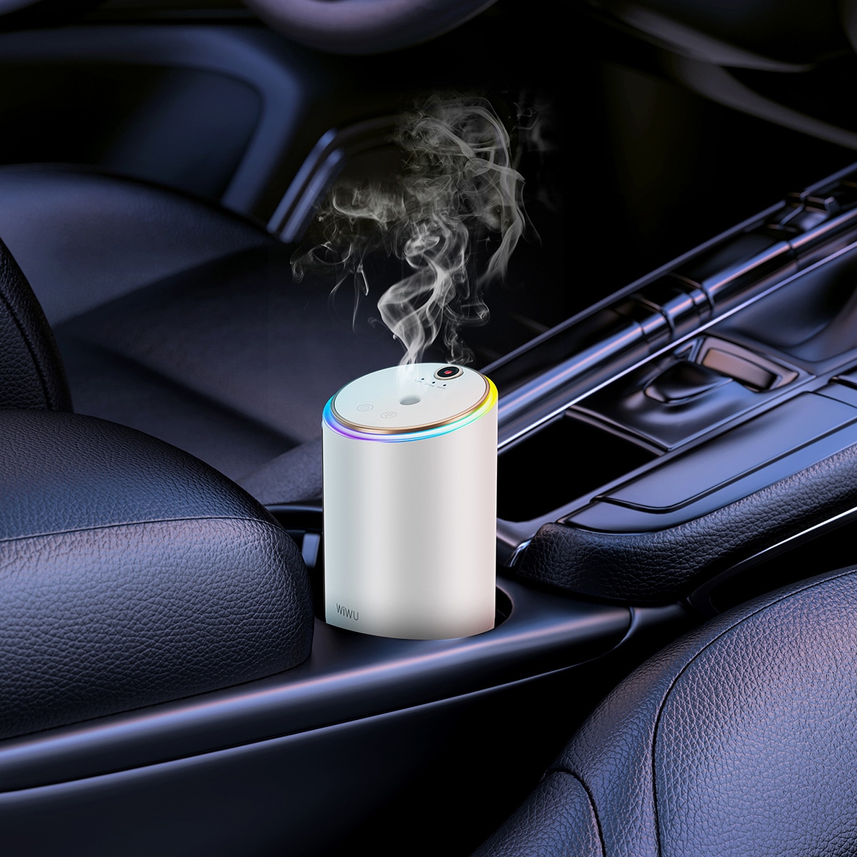 Ultrasonic Nano Atomization Technology: 24-hour long-lasting fragrance, stable fragrance dispersion with micro pressure, high-frequency micro-hole vibration.
Three-Level Fragrance Adjustment: Light, strong, and home modes, adjust fragrance concentration according to personal preference.
Intelligent Car Start and Stop: Built-in vibration sensor chip, automatically recognizes vehicle start and stop status, starts when getting in the car, goes into sleep mode when getting out.
Safe and Healthy: Suitable for pregnant women and infants, alcohol-free and additive-free, decomposes odor molecules from the source, purifies every corner of the room.
Taste Upgrade: Platinum texture design, with starry sky light and music rhythm ambient light, enhances the decoration style inside the car.
Quick Fragrance Dispersion: 1-second full car fragrance dispersion, ultrasonic micro-hole resonance technology, nano-level fine mist fragrance.
Long-lasting Fragrance: Bionic plant fragrance lock, 24-hour long-lasting fragrance, high-quality fragrance essential oils.
Multiple Fragrance Options: Charm Encounter, Classic Cologne, Fantasy Forest, etc., to meet different fragrance preferences.
Package Contents: Fragrance diffuser {star}1, perfume {star}1 bottle, replacement cotton swab {star}1, charging cable {star}1, user manual {star}1., Starry Ambient Aroma Diffuser - White