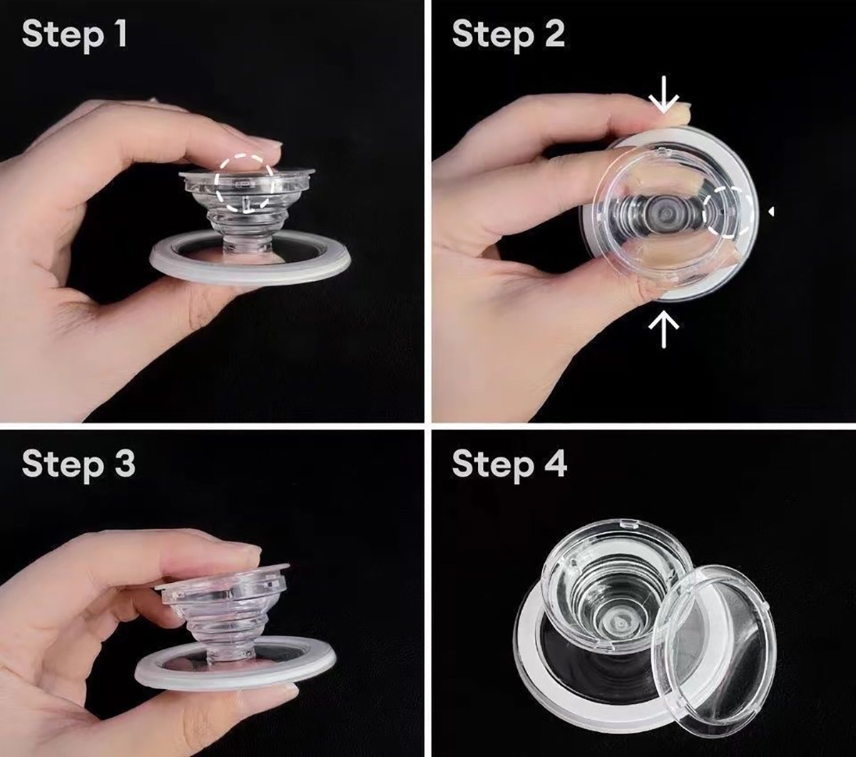 Strong Magnetic Suction: Compatible with MagSafe cases or cases with attached metal plates, ensuring secure attachment.
Multi-functional Design: Serves as both a phone grip and a stand, providing dual functionality for added convenience.
Adjustable Angles: Supports multiple rotation angles to meet various usage scenarios and viewing needs.
Wireless Charging Compatible: Precisely aligns with the magnetic ring to enhance magnetic effect, charging speed is not affected while in use.
Car Mount Usage: Can be used as a car mount with stable magnetic suction that doesn
