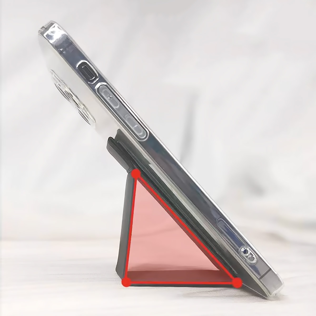 Portable Folding Design: Compact and lightweight, easy to carry and fold for use anytime, anywhere.
Multi-functional Stand: Serves as both a phone stand for stable support and a grip for easy handling.
Universal Compatibility: Suitable for various phone models, no compatibility issues to worry about.
Durable Material: Made from high-quality plastic, sturdy and long-lasting.
Simple and Elegant Style: The design is simple and elegant, suitable for various occasions, showcasing your fashion sense., Foldable Mini Phone Kickstand - Black