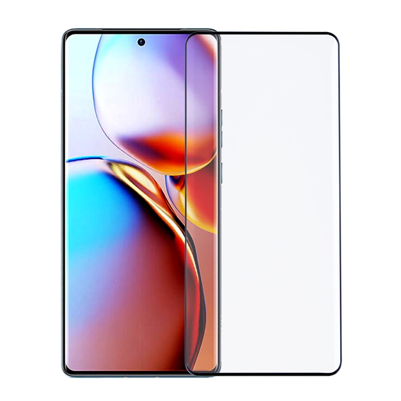High Definition Clarity: Maintains the original color and clarity of the screen without affecting touch sensitivity.
Scratch Resistant: Made of 9H hardness tempered glass, effectively prevents daily scratches and wear.
Anti-Fingerprint: Special coating reduces fingerprints and smudges, keeping the screen clean.
Shatterproof: In case of strong impact, the glass fragments will not splash, ensuring user safety.
Easy Installation: Comes with installation tools and detailed instructions for an easy installation process.
Perfect Fit: Precise cutting, perfectly fits the phone screen without bubbles.
Retail Packaging: Exquisite packaging, suitable for retail and gift giving., Full Curved Tempered Glass Screen Protector for Motorola Edge+ (2023) - Black (Retail Packaging)