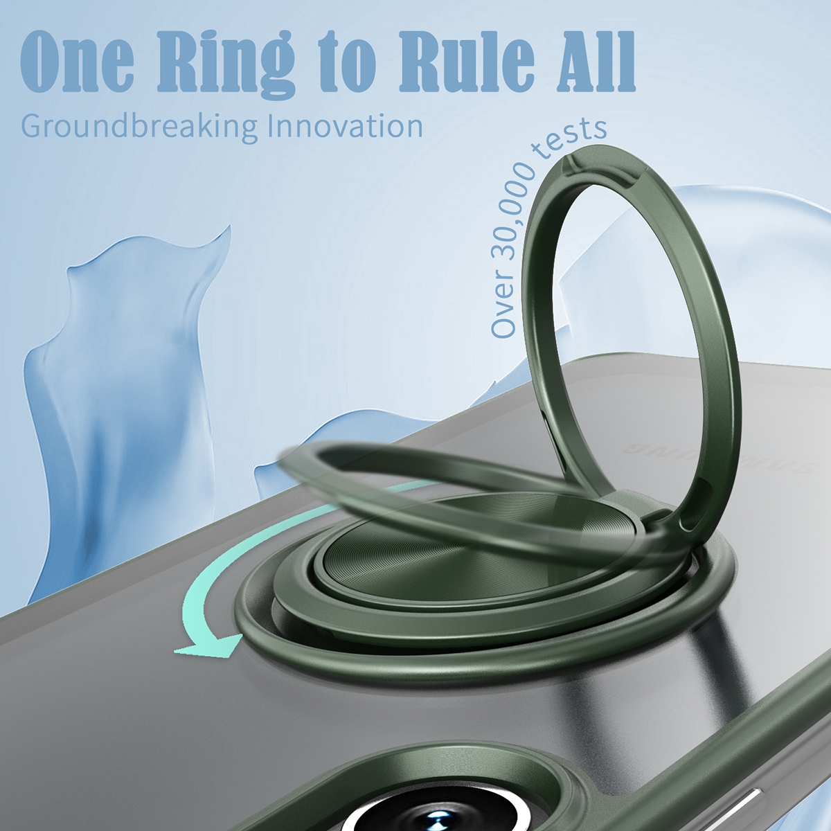 Full Coverage Design: Provides comprehensive protection against drops and scratches.
Matte Finish: The surface is treated with a matte finish, which is anti-slip, anti-fingerprint, and keeps the phone looking fresh.
360° Rotating Stand: Innovative gear structure design allows for 360° unlimited rotation, making it convenient for watching videos and video calls.
Magnetic Charging: Equipped with N52 magnets, offering 200% stronger magnetic force than Magsafe, supporting wireless charging for quick and easy charging.
Metal Camera Protection: Metal frame design enhances camera protection, preventing scratches and damage.
Slim Design: Edge cutting design maintains the slim feel of the phone, almost making the case feel non-existent.
Drop Protection: Made of TPU+PC material, providing additional drop protection to ensure phone safety., Magnetic Matte PC Case for Samsung Galaxy S23 Plus 5G - Black