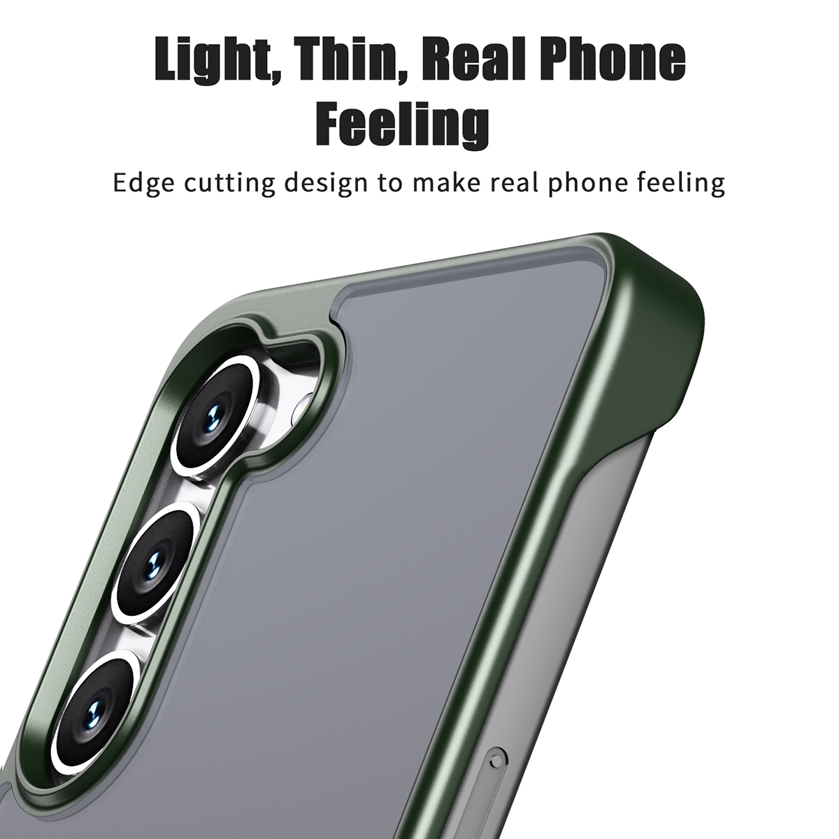 Full Coverage Design: Provides comprehensive protection against drops and scratches.
Matte Finish: The surface is treated with a matte finish, which is anti-slip, anti-fingerprint, and keeps the phone looking fresh.
360° Rotating Stand: Innovative gear structure design allows for 360° unlimited rotation, making it convenient for watching videos and video calls.
Magnetic Charging: Equipped with N52 magnets, offering 200% stronger magnetic force than Magsafe, supporting wireless charging for quick and easy charging.
Metal Camera Protection: Metal frame design enhances camera protection, preventing scratches and damage.
Slim Design: Edge cutting design maintains the slim feel of the phone, almost making the case feel non-existent.
Drop Protection: Made of TPU+PC material, providing additional drop protection to ensure phone safety., Magnetic Matte PC Case for Samsung Galaxy S23 Plus 5G - Black
