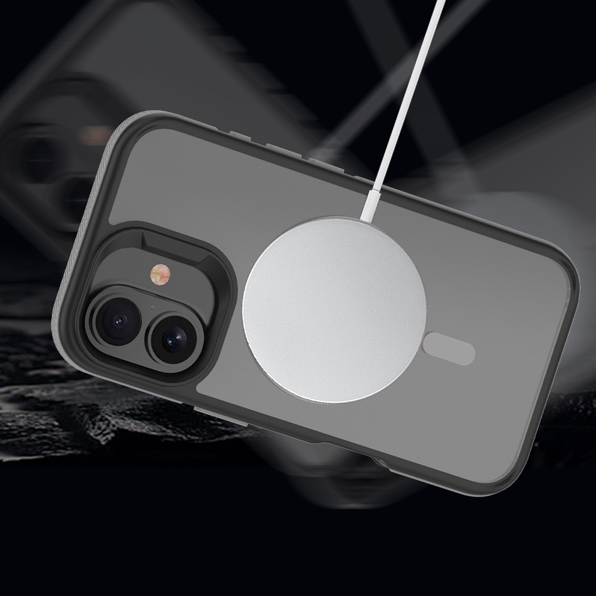 【Exclusive Anti-Slip Edge Design】This magnetic Anti-Slip phone case has market-exclusive striped textured edges, making it easier to grip than other cases. The MagSafe phone case provides a silky and comfortable feeling, while importantly increasing the phone grip friction and reducing the risk of slipping.Super Strong Magnetic: This magnetic case for phone is compatible with MagSafe chargers, Wallet, MagSafe ring holder without signal influence. With built-in strong magnet, this will not fall off no matter how it rotates with super adsorption capacity.
Screen, Camera and Corners Protection: Made by sturdy hard PC back and flexible TPU bumper, not easy to yellow after long-term use. Upgraded shock-absorbing bumper corners and raised bezel design prevent the lens and screen from being broken and scratched.
High-quality Material: Made from a hybrid hard Polycarbonate (PC) and soft Thermoplastic Polyurethane (TPU/Silicone) material, it features an ideal combination of durability and flexibility. Sturdy but slim design brings excellent grip without adding bulk., TPU and PC Case with Magnetic for iPhone 16 Plus - Orange