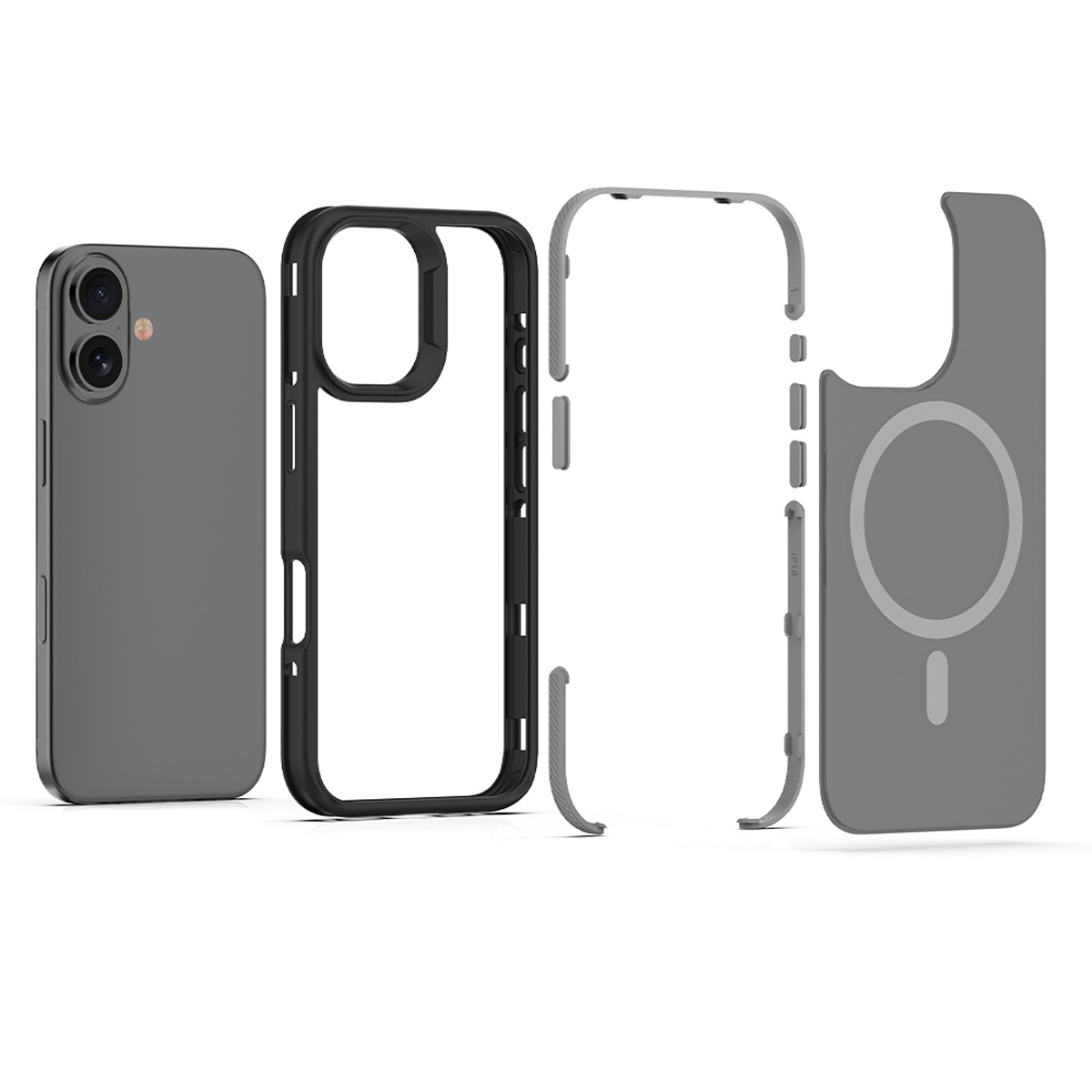 【Exclusive Anti-Slip Edge Design】This magnetic Anti-Slip phone case has market-exclusive striped textured edges, making it easier to grip than other cases. The MagSafe phone case provides a silky and comfortable feeling, while importantly increasing the phone grip friction and reducing the risk of slipping.Super Strong Magnetic: This magnetic case for phone is compatible with MagSafe chargers, Wallet, MagSafe ring holder without signal influence. With built-in strong magnet, this will not fall off no matter how it rotates with super adsorption capacity.
Screen, Camera and Corners Protection: Made by sturdy hard PC back and flexible TPU bumper, not easy to yellow after long-term use. Upgraded shock-absorbing bumper corners and raised bezel design prevent the lens and screen from being broken and scratched.
High-quality Material: Made from a hybrid hard Polycarbonate (PC) and soft Thermoplastic Polyurethane (TPU/Silicone) material, it features an ideal combination of durability and flexibility. Sturdy but slim design brings excellent grip without adding bulk., TPU and PC Case with Magnetic for iPhone 16 Plus - Orange