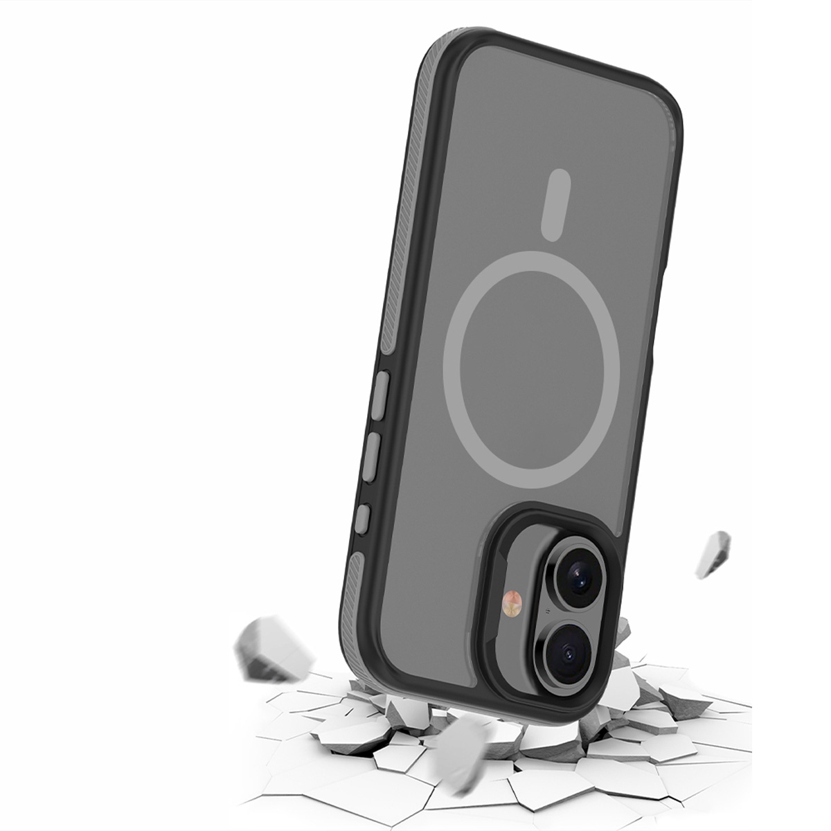【Exclusive Anti-Slip Edge Design】This magnetic Anti-Slip phone case has market-exclusive striped textured edges, making it easier to grip than other cases. The MagSafe phone case provides a silky and comfortable feeling, while importantly increasing the phone grip friction and reducing the risk of slipping.Super Strong Magnetic: This magnetic case for phone is compatible with MagSafe chargers, Wallet, MagSafe ring holder without signal influence. With built-in strong magnet, this will not fall off no matter how it rotates with super adsorption capacity.
Screen, Camera and Corners Protection: Made by sturdy hard PC back and flexible TPU bumper, not easy to yellow after long-term use. Upgraded shock-absorbing bumper corners and raised bezel design prevent the lens and screen from being broken and scratched.
High-quality Material: Made from a hybrid hard Polycarbonate (PC) and soft Thermoplastic Polyurethane (TPU/Silicone) material, it features an ideal combination of durability and flexibility. Sturdy but slim design brings excellent grip without adding bulk., TPU and PC Case with Magnetic for iPhone 16 Plus - Orange