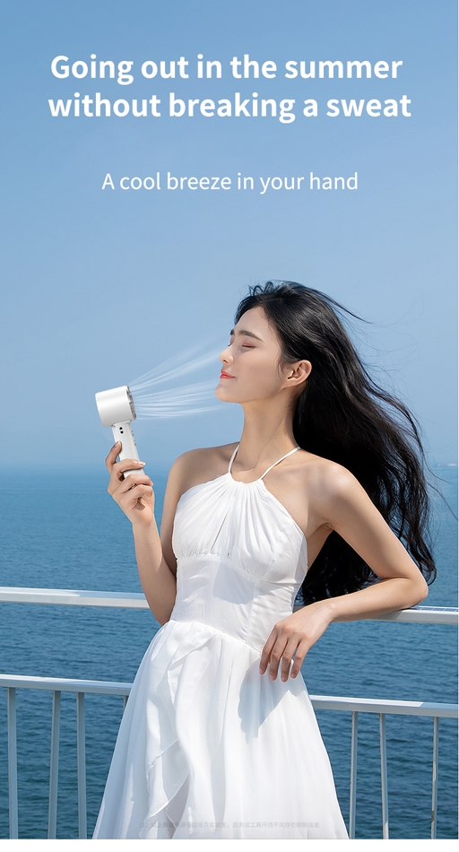 Long-lasting battery life for enduring coolness: 1200mAh high-density electric core for a prolonged cool experience.
Summer outings without breaking a sweat: Stay fresh during summer adventures.
Portable design, travel-friendly: Compact and easy to carry during travel.
Low-noise operation, peaceful environment: Quiet operation suitable for work and relaxation.
Transforms into a desktop fan in seconds: Convenient for office or home use.
New upgrade, great performance: Small in size but powerful in performance., Portable Handheld Fan - White