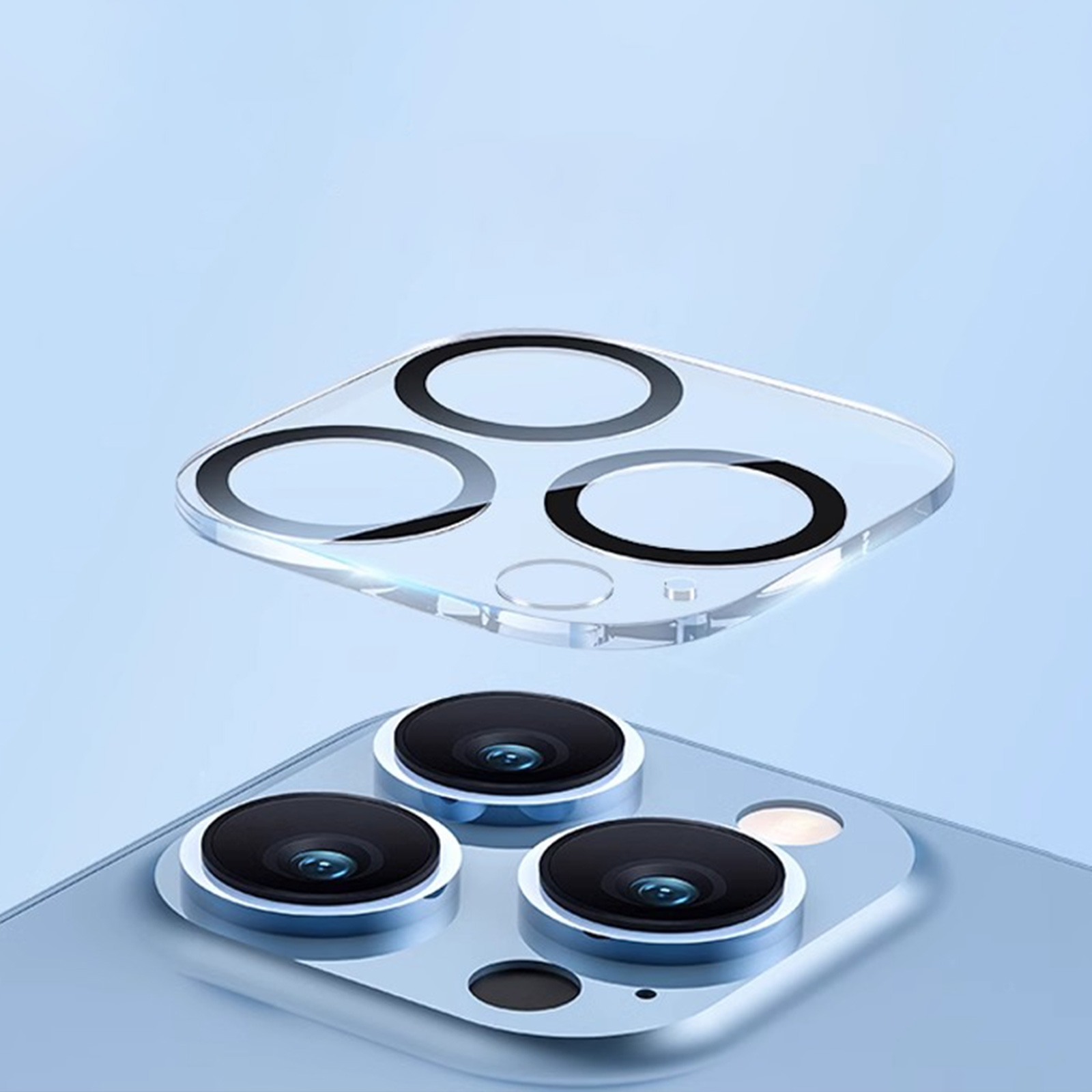 High Definition Visual Experience: Made of ultra-thin tempered glass, providing a high-definition visual experience and ensuring clear photos.
Explosion-proof and Dust-proof: Features explosion-proof properties to prevent lens breakage and dust-proof design to keep the lens clean.
Fingerprint-resistant: Special coating reduces fingerprint residue, keeping the lens clear.
Easy Installation: Comes with installation tools, including wet and dry wipes and a dust-absorber, ensuring easy application.
Multi-layer Protection: Includes sapphire coating, soft fiber layer, fall protection layer, heightened hydraulic layer, and high permeability glass layer for comprehensive protection.
Retail Packaging: Suitable for retail sales, packaging includes all necessary installation items., Anti-Explosion Camera Lens Tempered Glass Protector for iPhone 14/ 14 Plus (Retail Packaging)