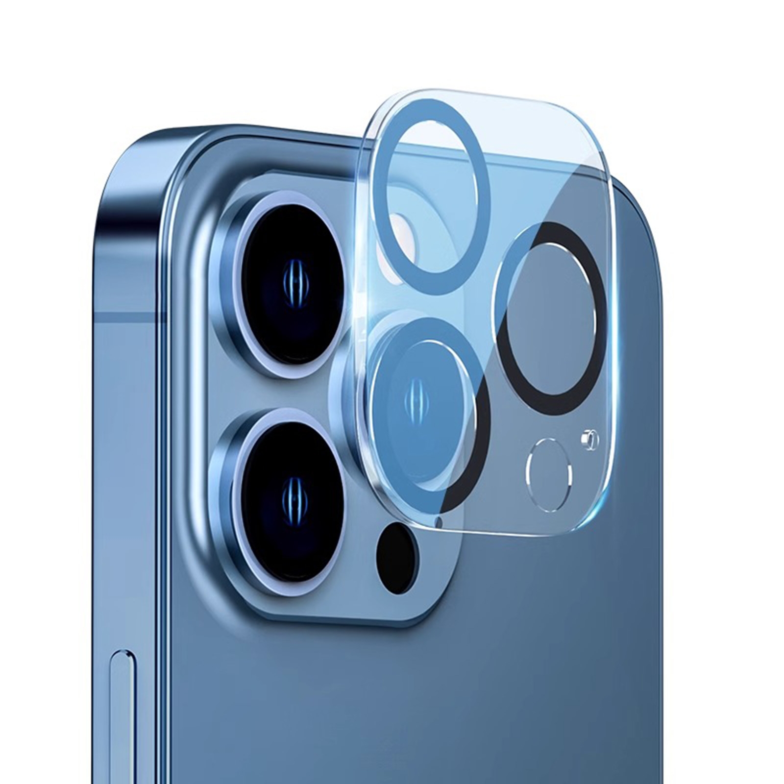 High Definition Visual Experience: Made of ultra-thin tempered glass, providing a high-definition visual experience and ensuring clear photos.
Explosion-proof and Dust-proof: Features explosion-proof properties to prevent lens breakage and dust-proof design to keep the lens clean.
Fingerprint-resistant: Special coating reduces fingerprint residue, keeping the lens clear.
Easy Installation: Comes with installation tools, including wet and dry wipes and a dust-absorber, ensuring easy application.
Multi-layer Protection: Includes sapphire coating, soft fiber layer, fall protection layer, heightened hydraulic layer, and high permeability glass layer for comprehensive protection.
Retail Packaging: Suitable for retail sales, packaging includes all necessary installation items., Anti-Explosion Camera Lens Tempered Glass Protector for iPhone 14/ 14 Plus (Retail Packaging)